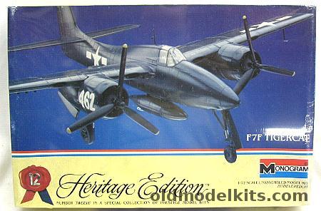 Monogram 1/72 F7F-3 Tigercat - Heritage Edition - (F7F3), 6062 plastic model kit